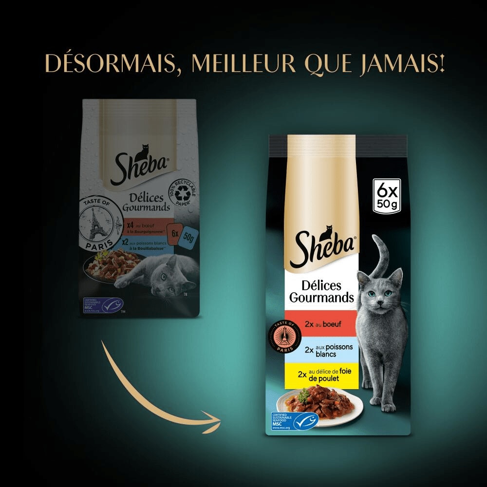 Sachets Fraîcheur Taste Of Paris 6 x 50g - Délices Gourmands - 2