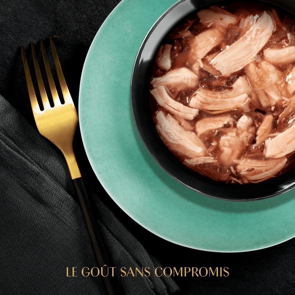 Poulet Et Au Thon 1 x 60g - Filets - 6