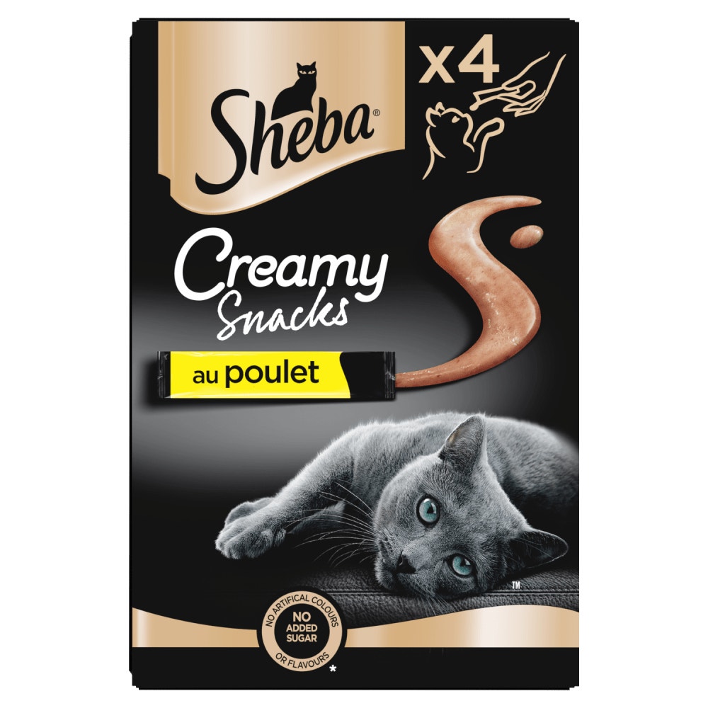 Poulet 4 x 12g - Creamy Snacks - 1