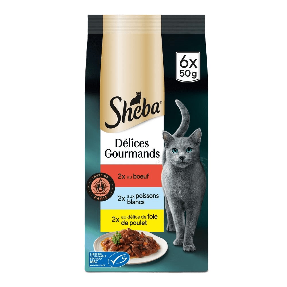 Sachets Fraîcheur Taste Of Paris 6 x 50g - Délices Gourmands - 1