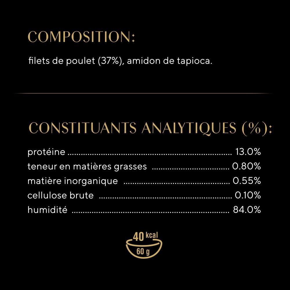 Poulet 1 x 60g - Filets - 2