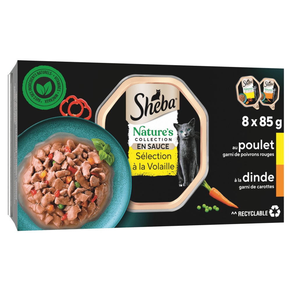 Sélection à la Volaille En Sauce 8 x 85g - Nature's Collection - 1