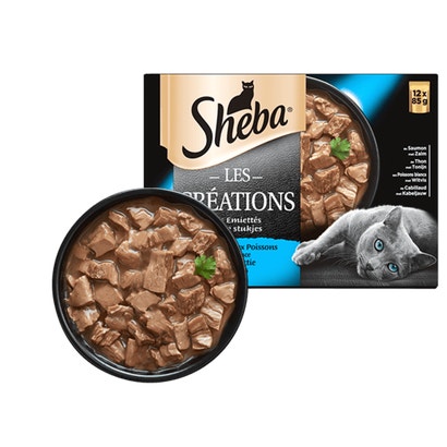 Poissons En Sauce 12 x 85g - Les Créations