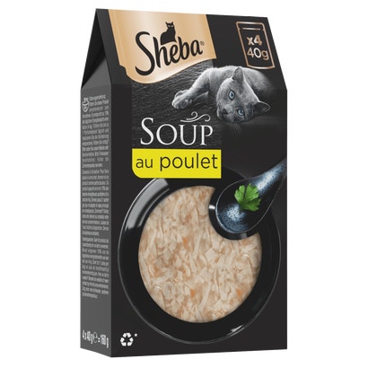 Soupe Sachets Fraîcheur Au Filets De Poulet 4 x 40g