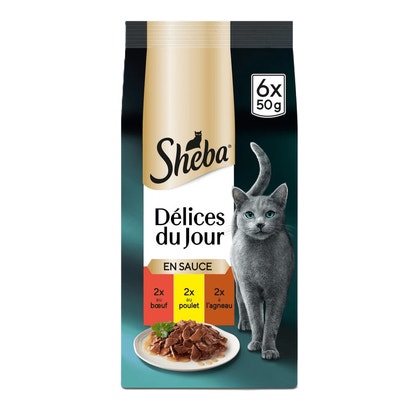 Sachets Fraîcheur Du Boucher En Sauce 6 x 50g - Délices Du Jour