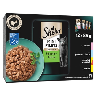Sélection Mixte En Sauce 12 x 85g - Mini Filets